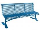 Rod Bench with Back